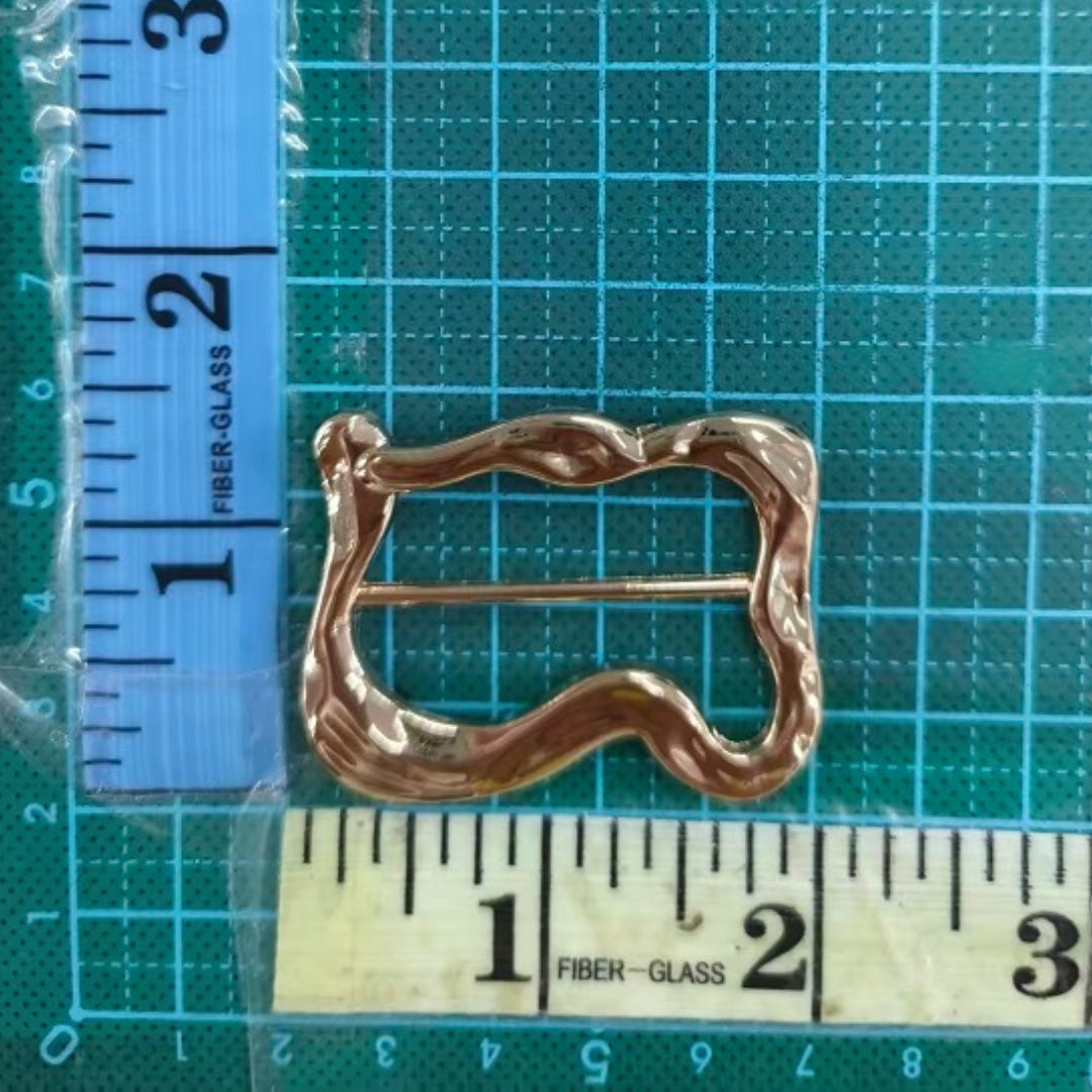 Gold-tone Decorative Buckle