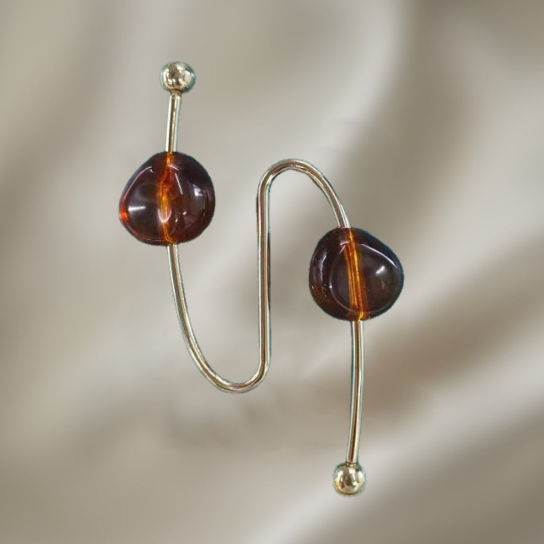 Decorative Double Bead Buckle