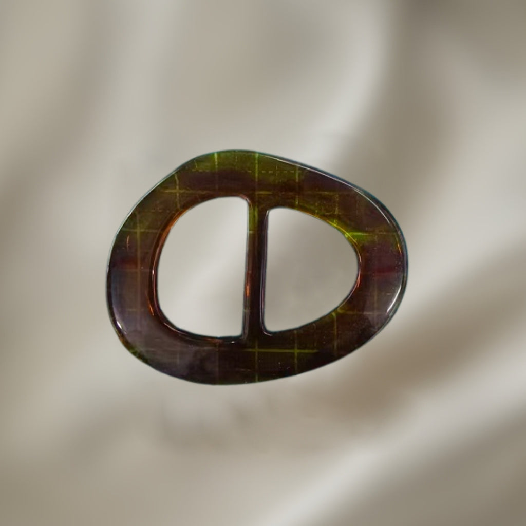 Oval Double Bar Buckle