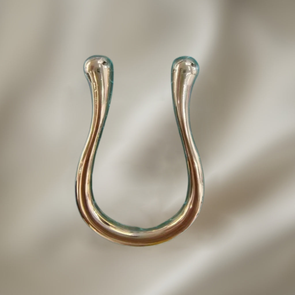 U-Shape Buckle - Metallic Gold