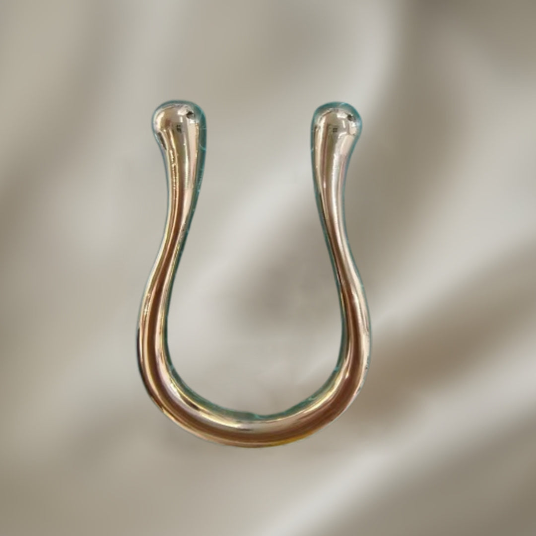 U-Shape Buckle - Metallic Gold