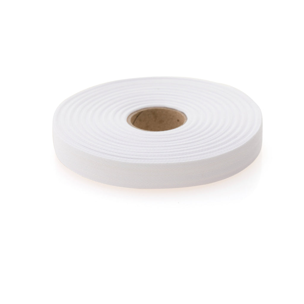 10 yards Herringbone Tape Ribbon Washable Cotton Twill Tape Natural Webbing Bias Tape Binding for Sewing Craft DIY Supplies - LA9473