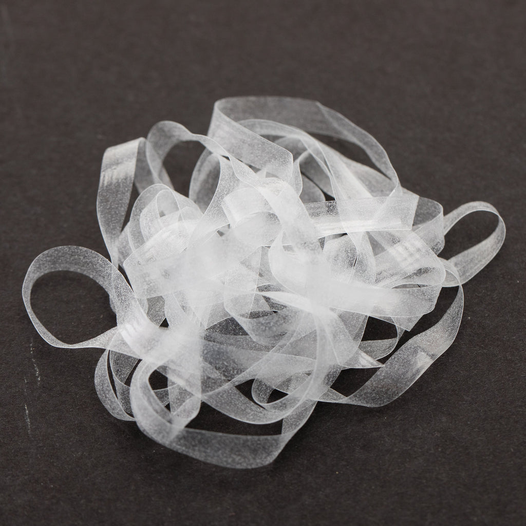 Beyond Trim Clear Elastic Strap Lightweight Elastic Clear Bra Strap for Cloth Sewing Project 500yd
