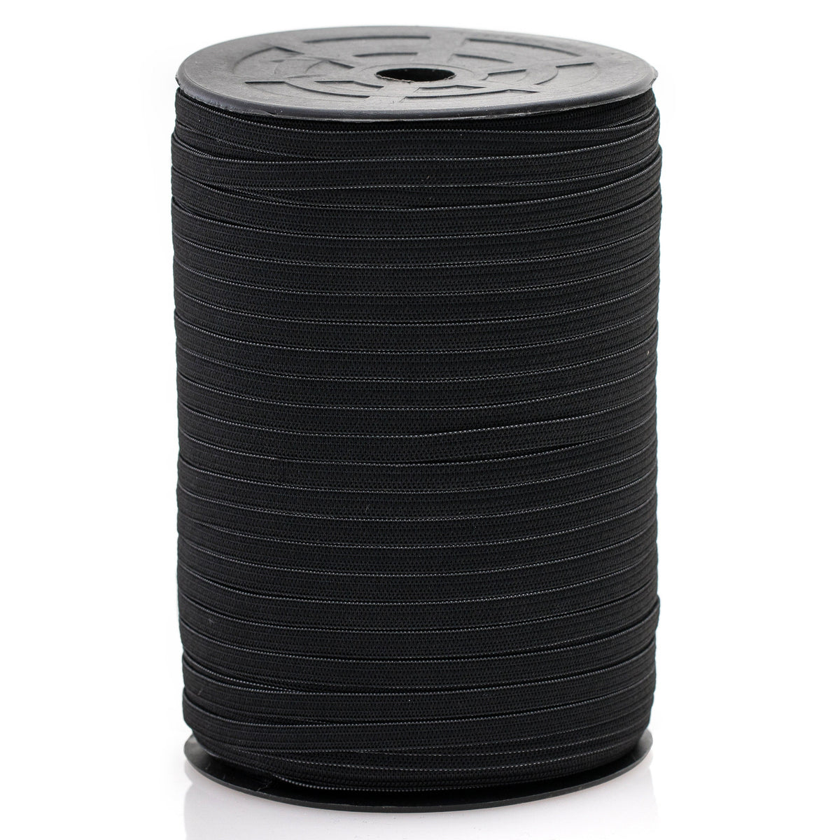 Elastic Band,1/8 Inch Width 10 Yards 3mm Flat Elastic Bands for Sewing Crafts DIY,Braided Elastic Cord,Elastic Rope,Black