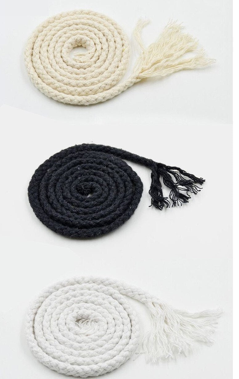 Beyond Cotton Drawstring Cord, BY the YARD, No Core, 1/4 Inch Wide, Sewing, Lace-Ups, Grommets, Hoods - DR119