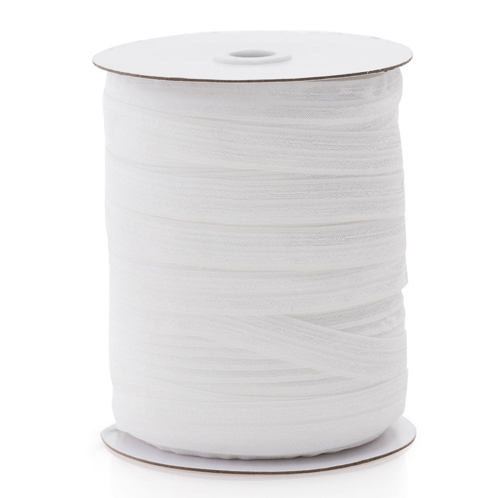 Fold Over Elastic Stretch Foldover FOE Elastics for Hair Ties Headbands Variety Color