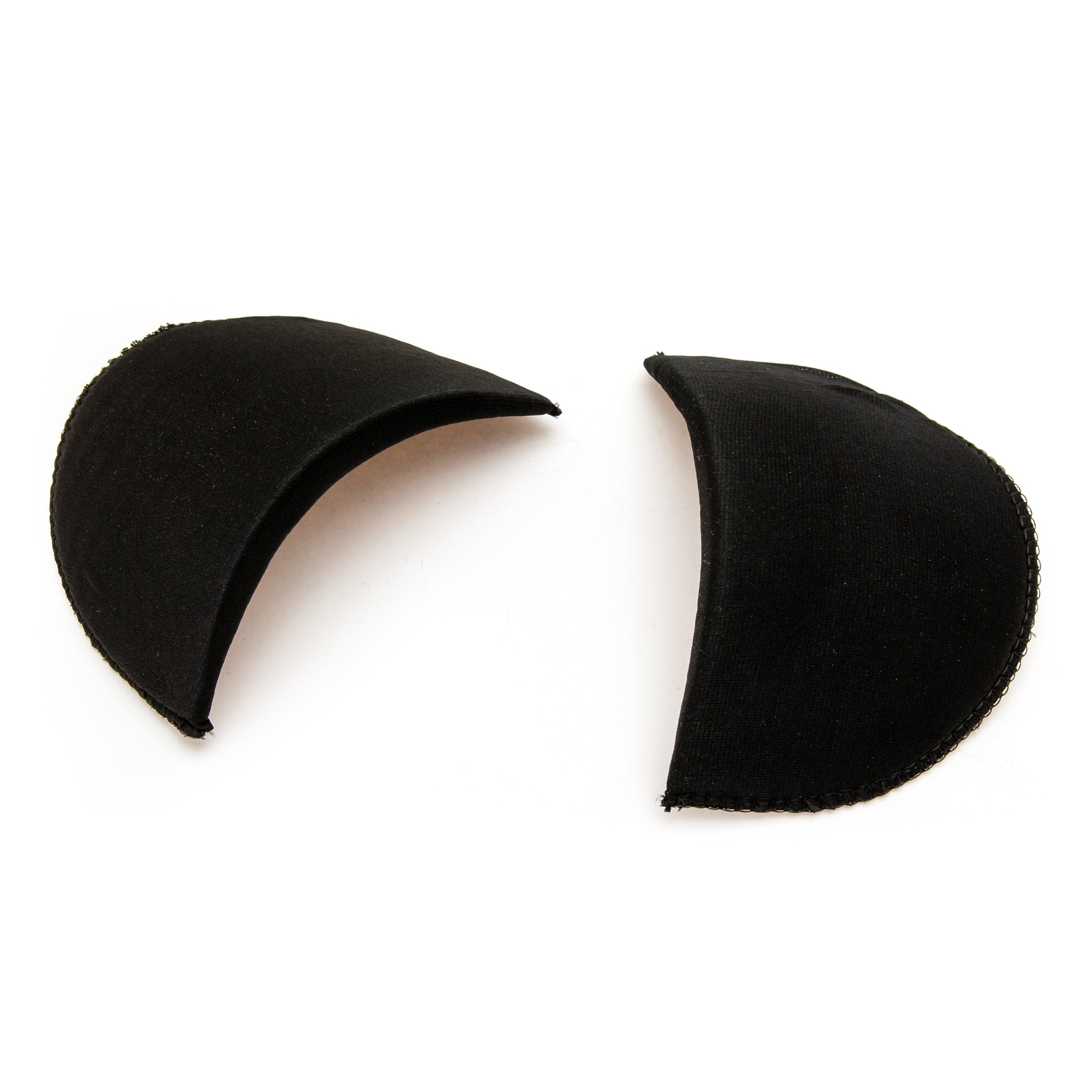 6 Pairs Shoulder Pads Sewing Set-in Shoulder Pads Foam Pads 1/2'' or 3/4" and black or white or natural color - KA23157B