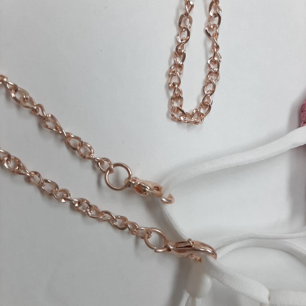 Mask Hanging Chain, Mask Chain, Face Mask Hanger, Mask Necklace, Neck Chain for Face Mask, Face Mask Lanyard, mask holder chain T5022-F