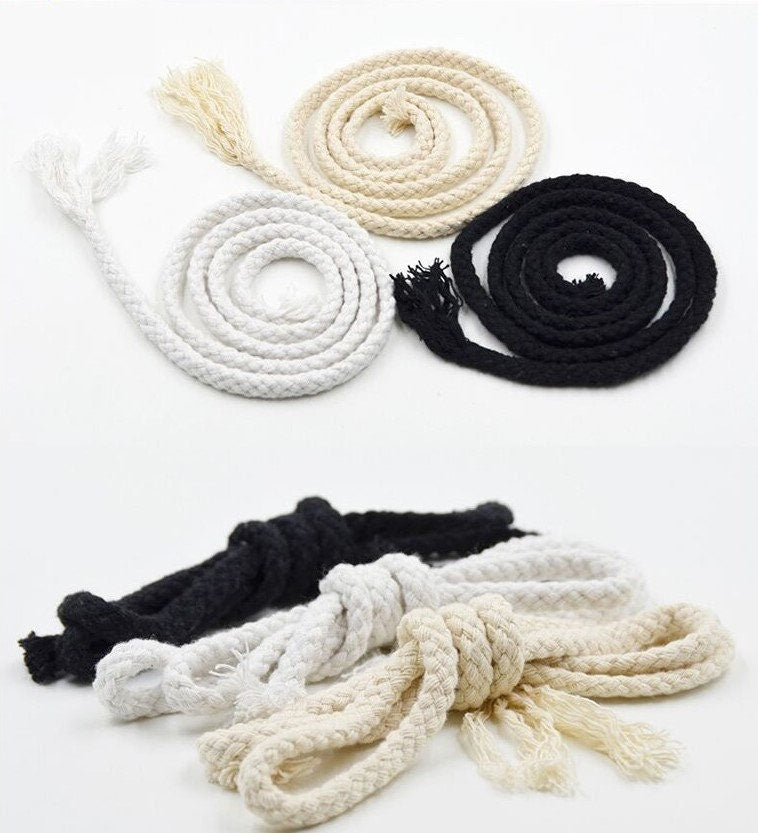 Beyond Cotton Drawstring Cord, BY the YARD, No Core, 1/4 Inch Wide, Sewing, Lace-Ups, Grommets, Hoods - DR119
