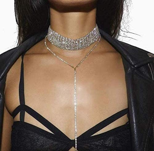 Smoke Black Rhinestone Chain By Yard With Clear Crystal -DIY Sparkling Accessories 3yds