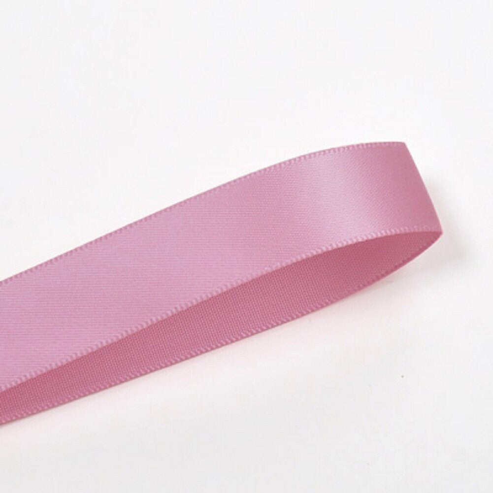 Beyond Trim Satin Ribbon Double Face Soft Sewing Binding Gift Wrapping Decoration Party Wedding Arts Crafts Roll 100 Yard 149 Wild Rose