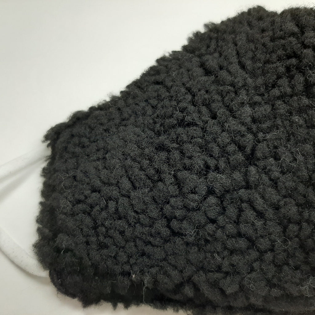 Teddy bear Faux Fur Sherpa Mask Faux Shearling Mask Faux Fur Sherpa Warm Face Mask MA1155-A