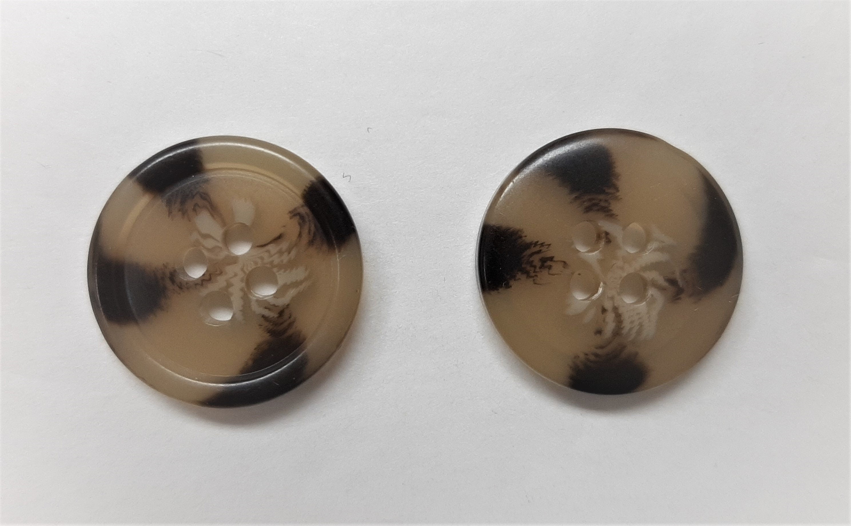 50 PCS vintage buttons Tiny Four Holes Sewing Button Blouse Shirt Replacement Button Raised Edge Button BT-1635