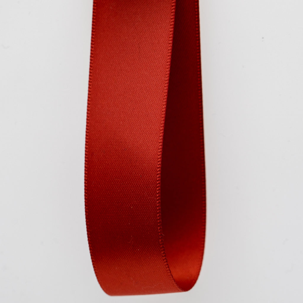 Beyond Trim Satin Ribbon Double Face Soft Sewing Binding Gift Wrapping Decoration Party Wedding Arts Crafts D??cor DIY Roll 100 Yard 780 RUST