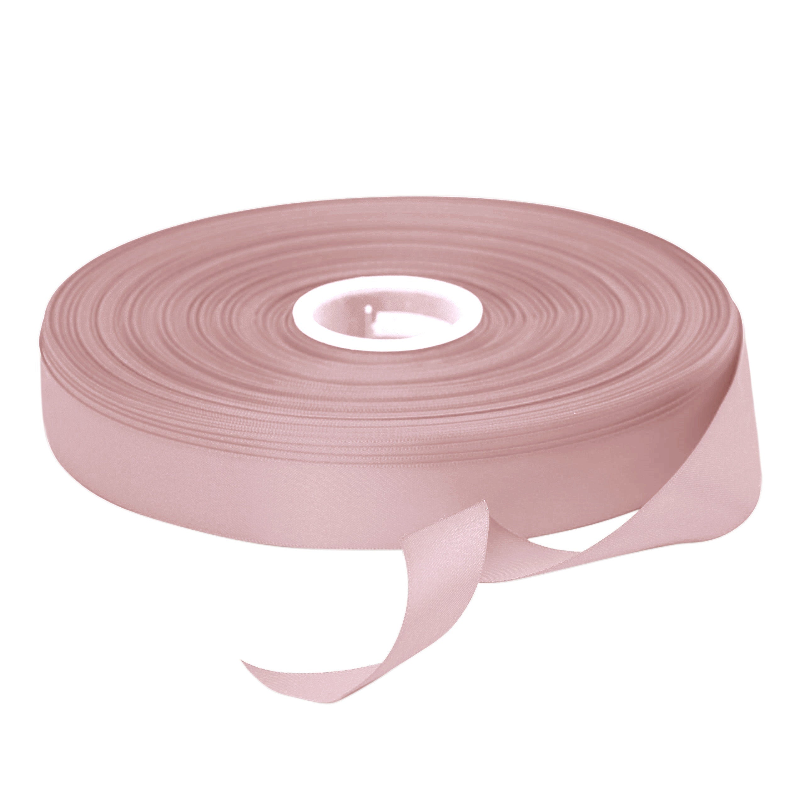 Beyond Trim Satin Ribbon Double Face Soft Sewing Binding Gift Wrapping Decoration Party Wedding Arts Crafts  Roll 100 Yard 164-anti mauve