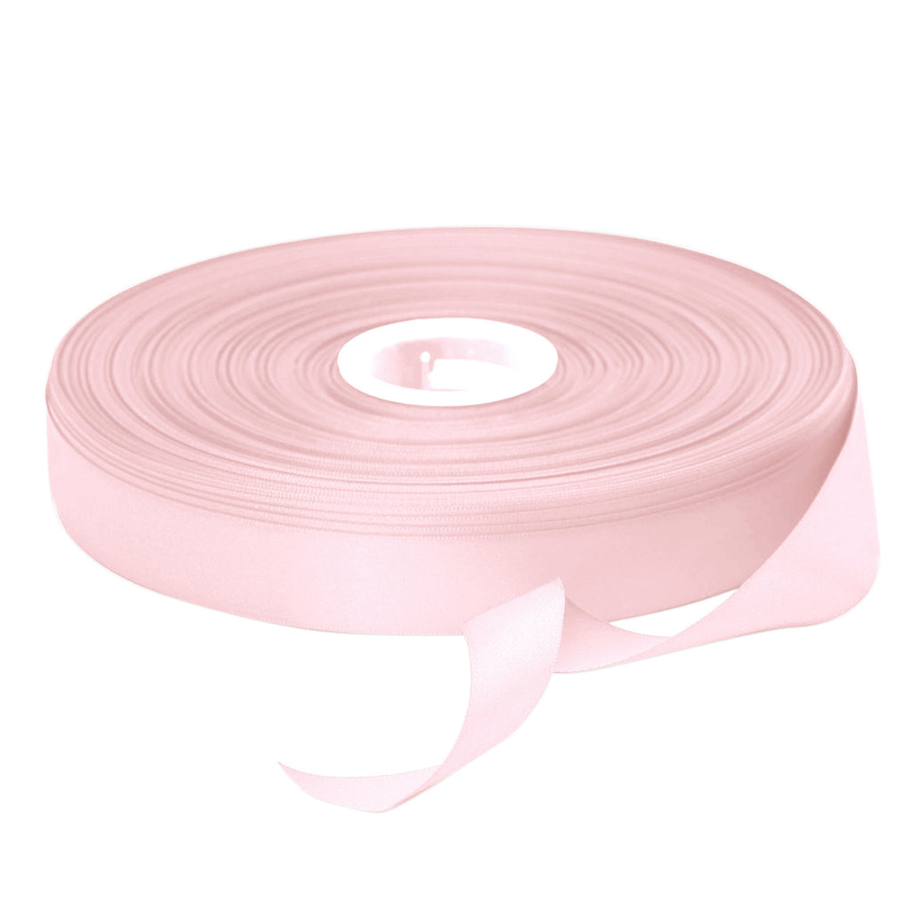 Beyond Trim Satin Ribbon Double Face Soft Sewing Binding Gift Wrapping Decoration Party Wedding Arts Crafts D??cor Roll 100 Yard 117 Lt Pink