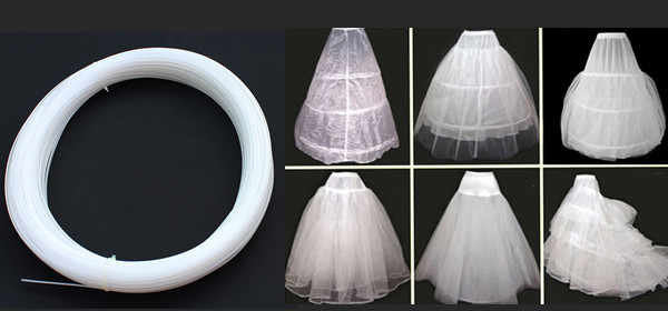 Plastic Boning 1/4 Inch Clear Uncovered - Boning For Dresses, Masks, And Corsets - Sold By The Yard - FREE SHIPPING - WE044