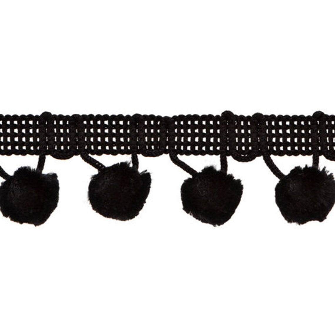 BEYOND Pom Pom Trim • Pom Pom Ball Fringe 1-1/8" Wide Sewing • DIY Crafting • Hair Accessories • Packaging • Card Making - TL492E