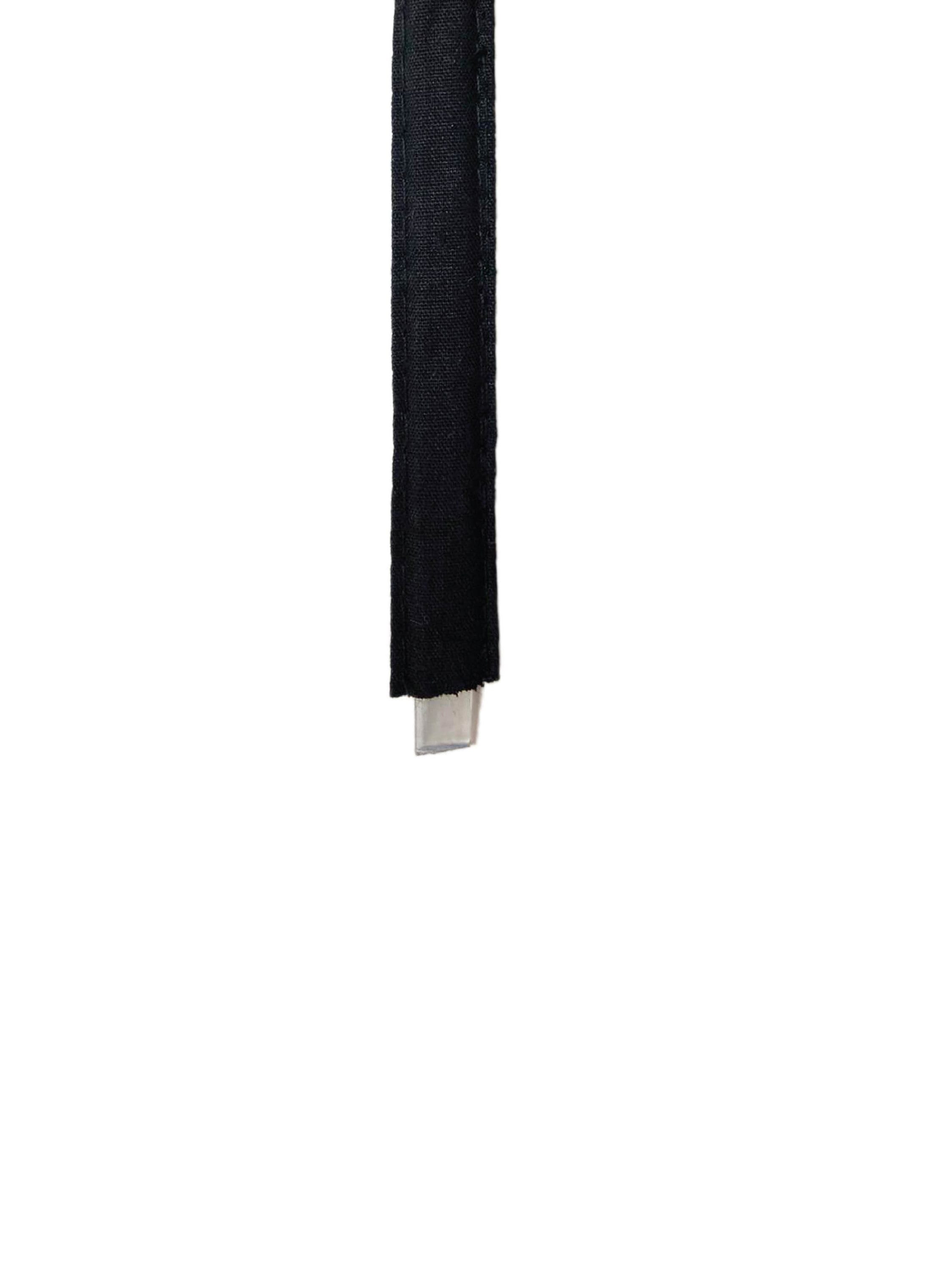 Bias covered boning 1/4" white  - sewable boning for crafts and sewing - Cotton covered polyester boning