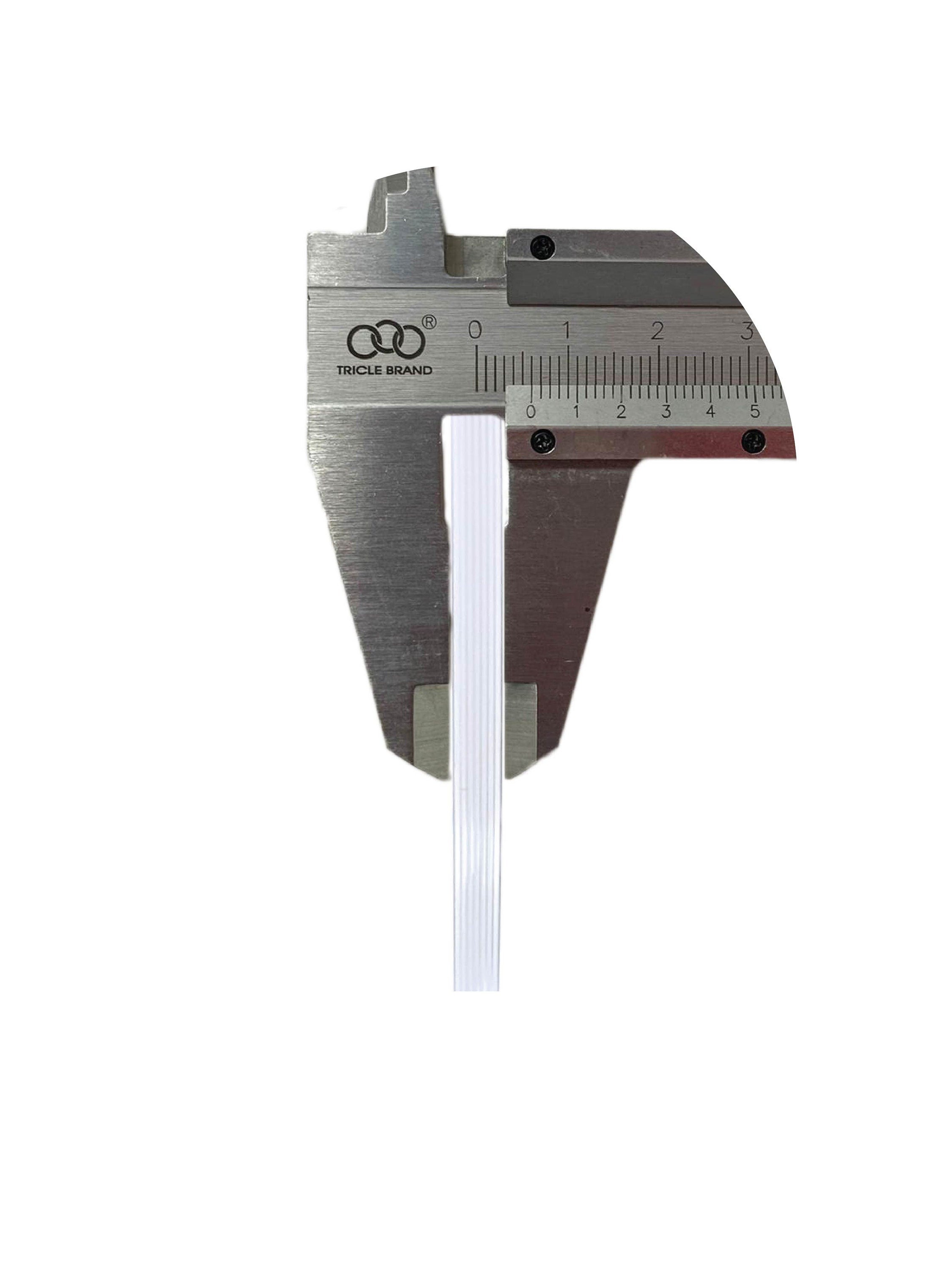 Plastic Boning 1/4 Inch Clear Uncovered - Boning For Dresses, Masks, And Corsets - Sold By The Yard - FREE SHIPPING - WE044