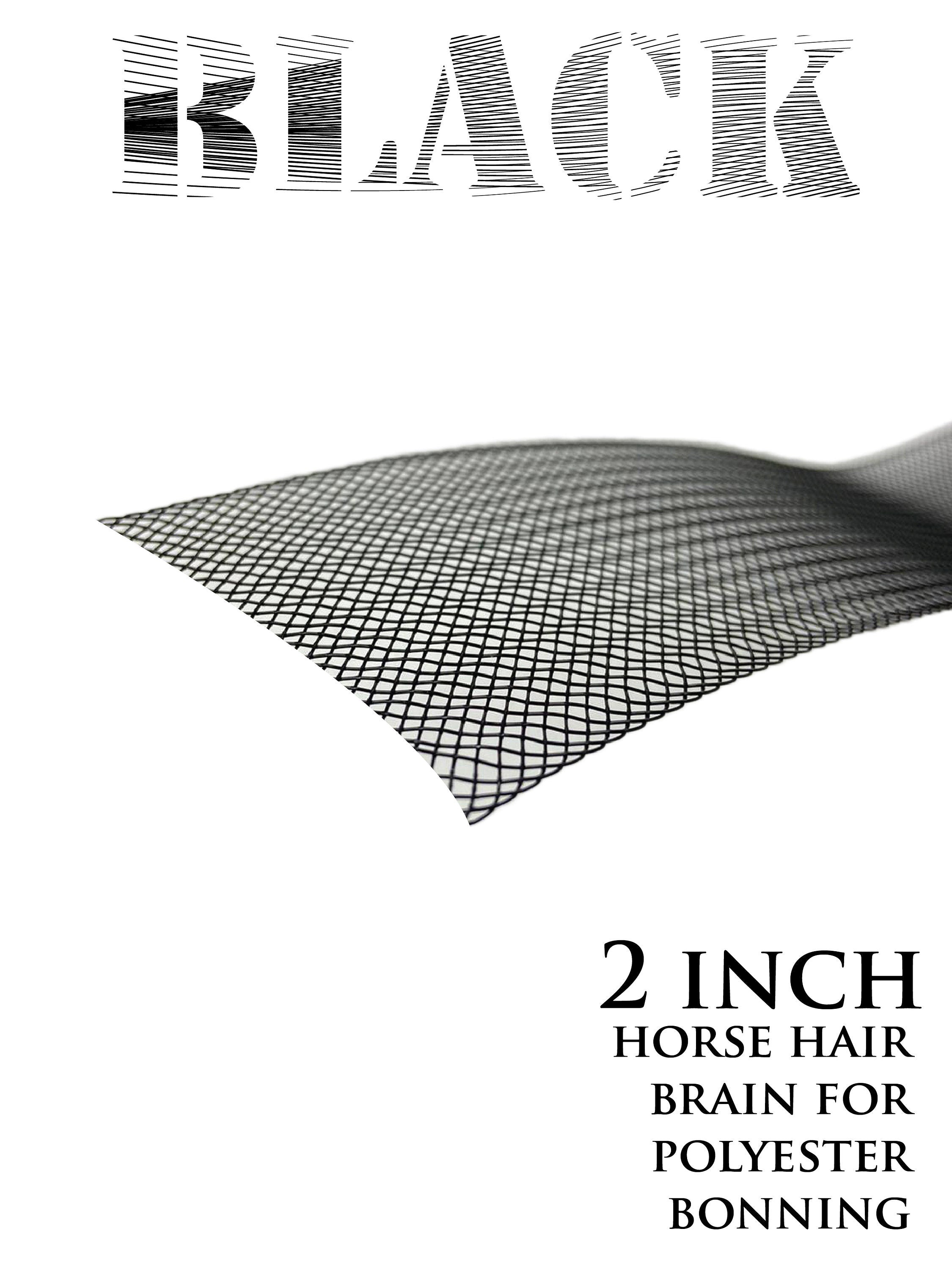 Beyond trim - 48 Yards Stiff Polyester Horsehair Braid for Sewing Wedding Dress Formal Dress Accessories - WE004