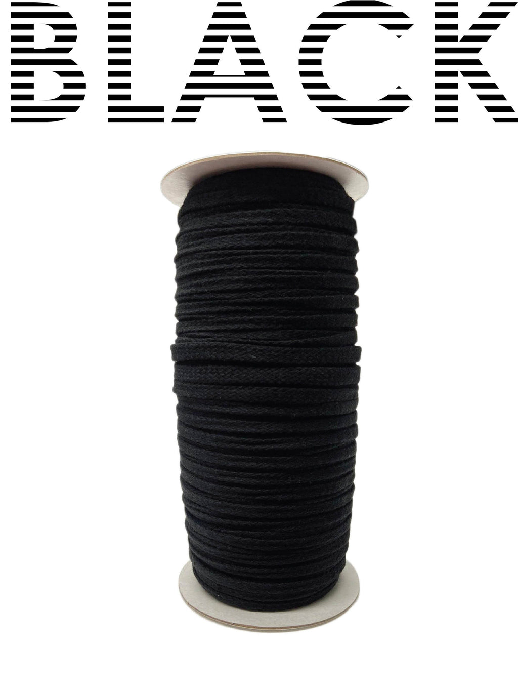1/2" Cotton Flat Cord Drawstring Drawcord Handles Lace Trim Heavy Duty (5 YARDS/ 10YARDS ) - DR108