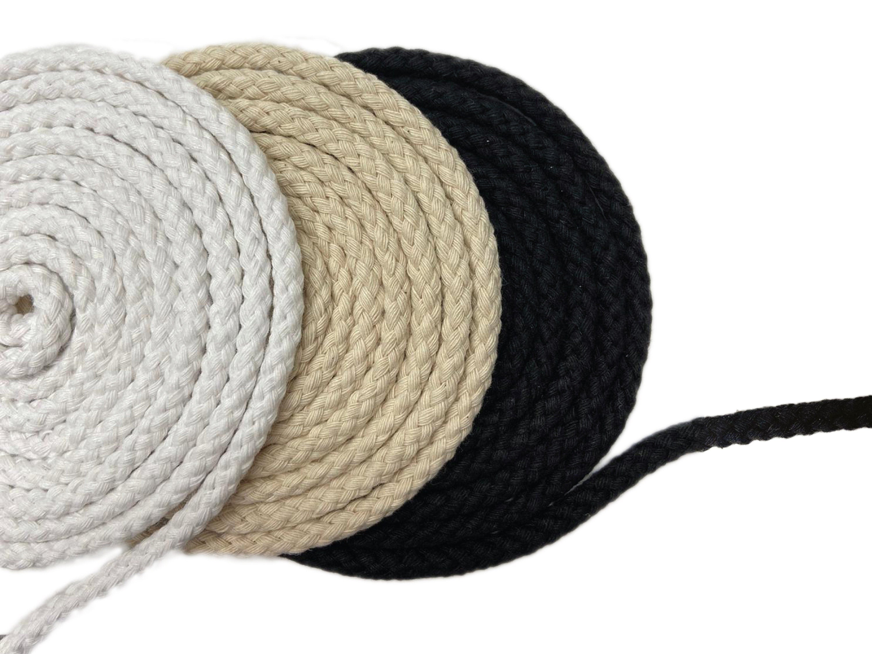 1/4 Inch  Cotton Drawstring Cord - 10 YDS - Hoodies - Projects - FREE SHIPPING - DR119