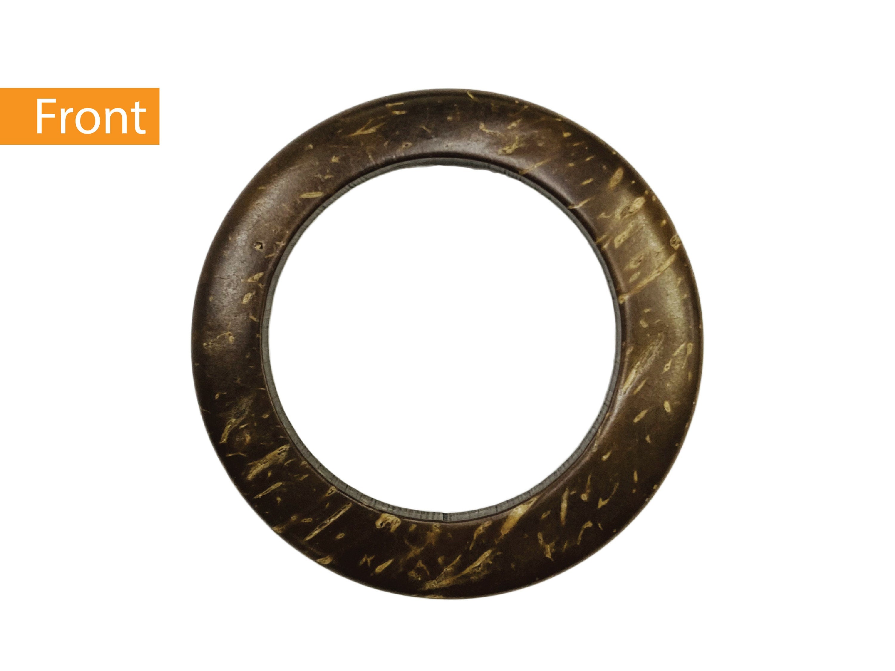 Unique Belt Buckle, Metal Covered, Coco O-ring, Plastic Finish. Sold By 3 & 5 FREE SHIPPING!