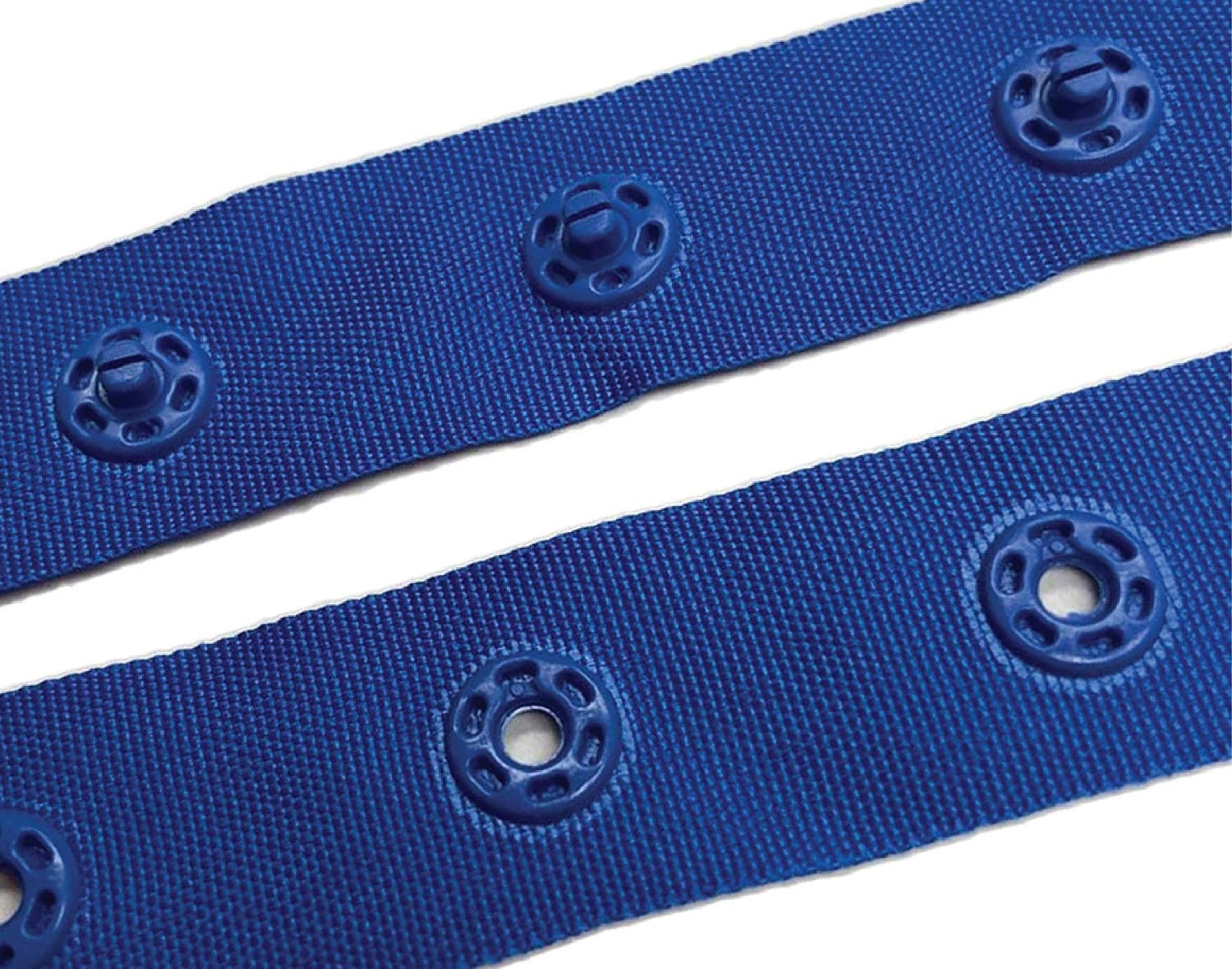 Snap Button Tape  5YD  - 0.7 Inch Sewing Fastener Polyester Plastic Press Stud Ribbon Replacement Crafting Crafts DIY DL-129A