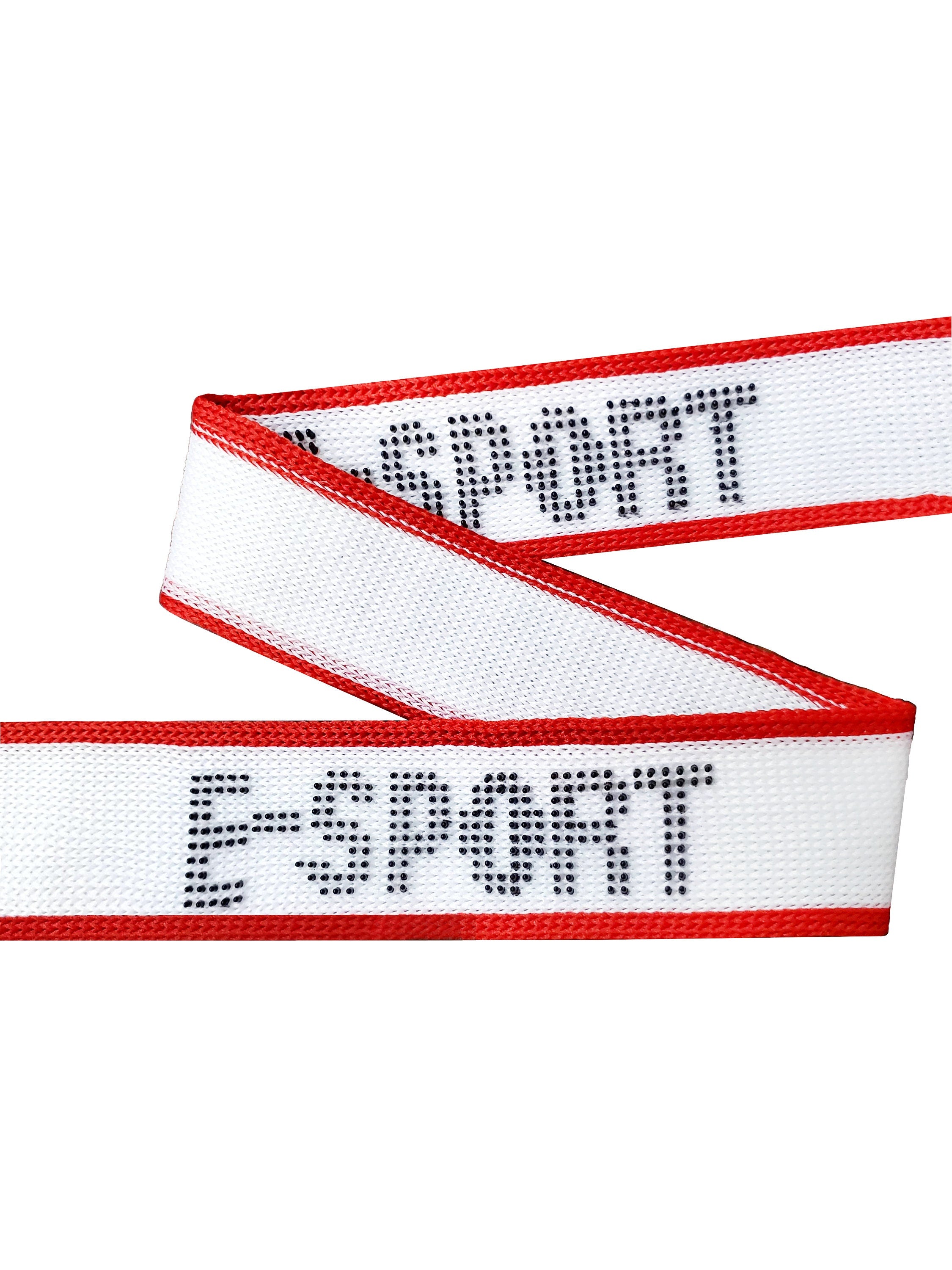 1 Inch Wide Silicone Lettering Band Tape for Sports Jogger Pants DIY