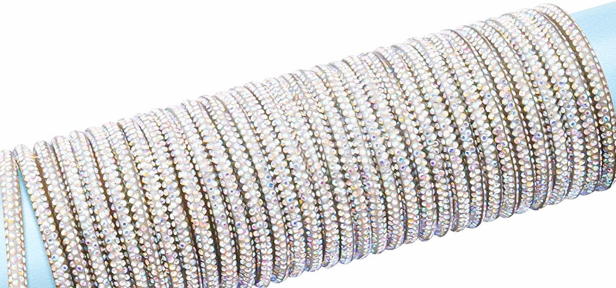 Rhinestone Glitter Cord Crystal Shiny Round Cords. HT-1556C