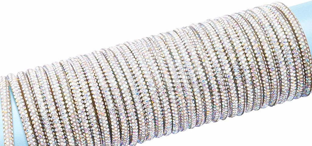 Rhinestone Glitter Cord Crystal Shiny Round Cords. HT-1556C